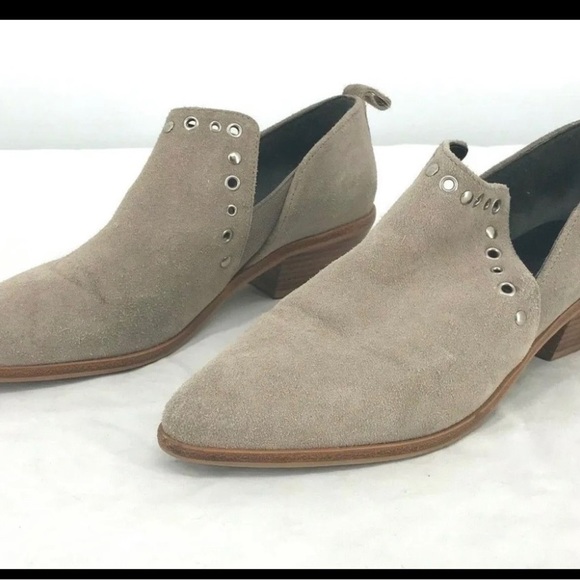 𝅺Rebecca Minkoff Suede Studded Ankle Boot sz 7.5M - Picture 3 of 8